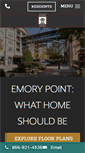Mobile Screenshot of emory-point.com